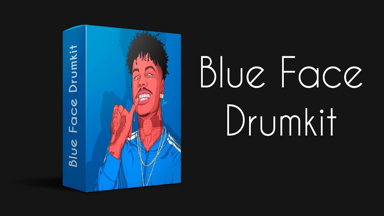 FREE Blue Face Drumkit | TRAP DRUM KIT  | Blue Face