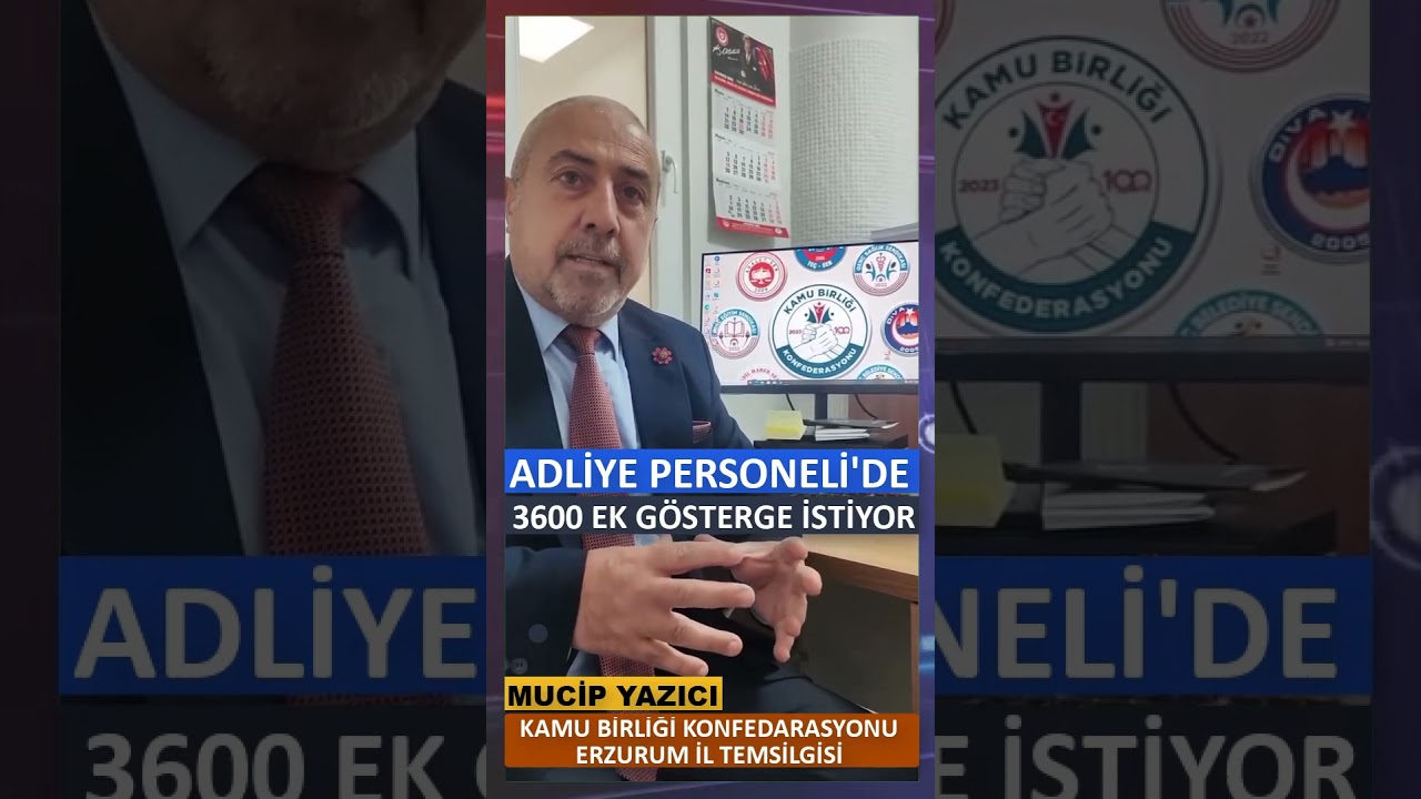 ADLİYE PERSONELİ DE 3600 EK G&Ouml;STERGEYİ İSTİYOR