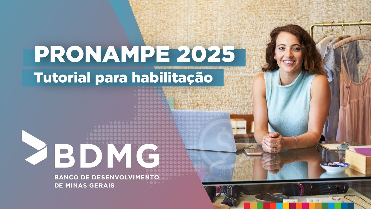 BDMG PRONAMPE 2025 - Tutorial para habilita&ccedil;&atilde;o 1