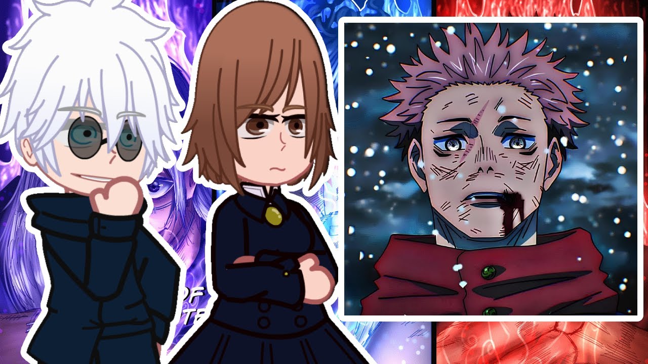 Jujutsu Kaisen react to Itadori Yuji || Shibuya Arc || Itadori vs Mahito || GACHA REACT