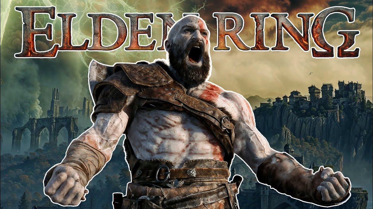 CAN Kratos Becomes the ELDEN LORD (Elden Ring God of War Mod)