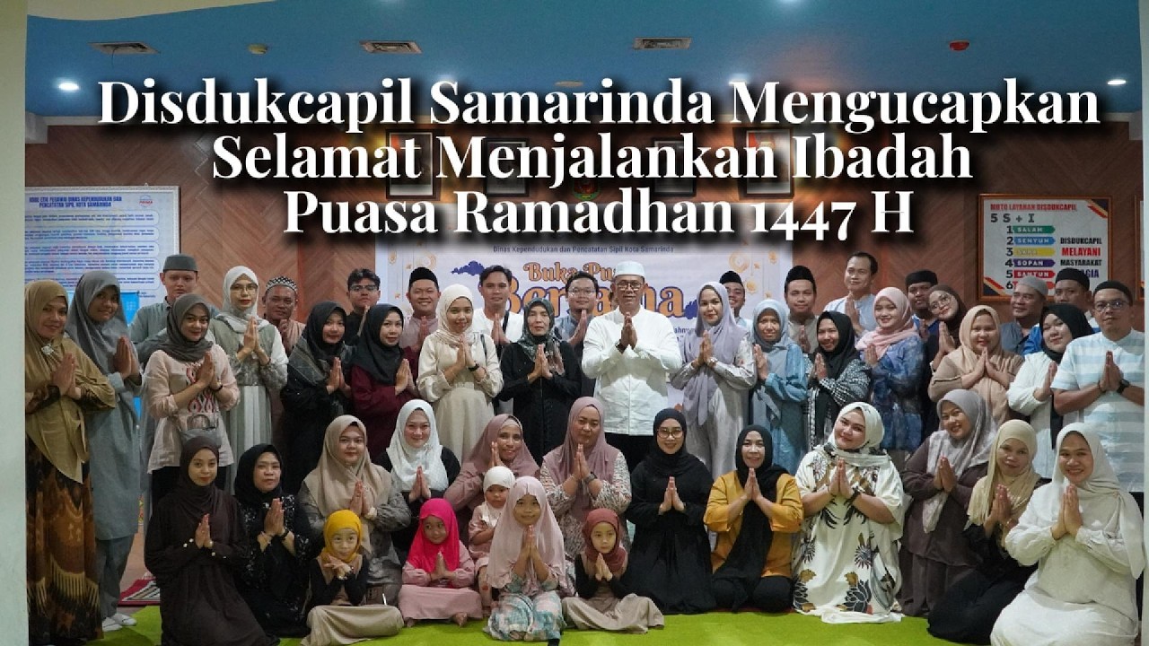 Bukan Sekadar Bukber… Ini Kebersamaan Disdukcapil Samarinda ❤️