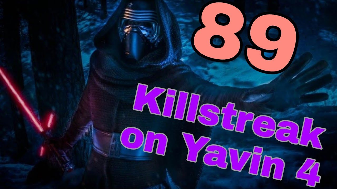 STAR WARS™ Battlefront™ II 89 Kylo Ren Killstreak (Yavin 4)