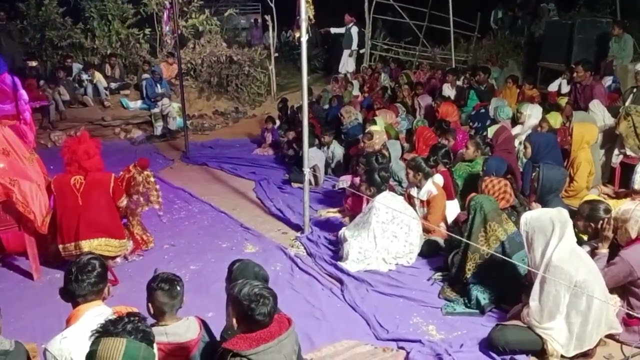 ભૈરવ નું પાત્ર રામદેવજી યુવા  આખ્યાન મંડળ ત્રાકડી    9586645034