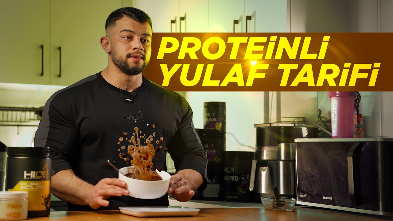 PROTEİNLİ YULAF TARİFİ I NİHAT KAYA I HIQ Nutrition