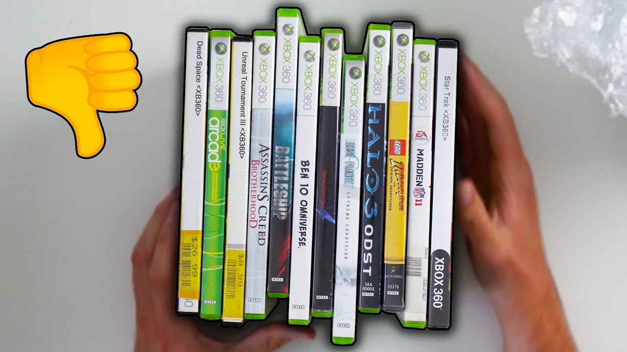 Я ЗАПЛАТИЛ СЛИШКОМ ДОРОГО за ужасные игры для Xbox 360 от Goodwill...