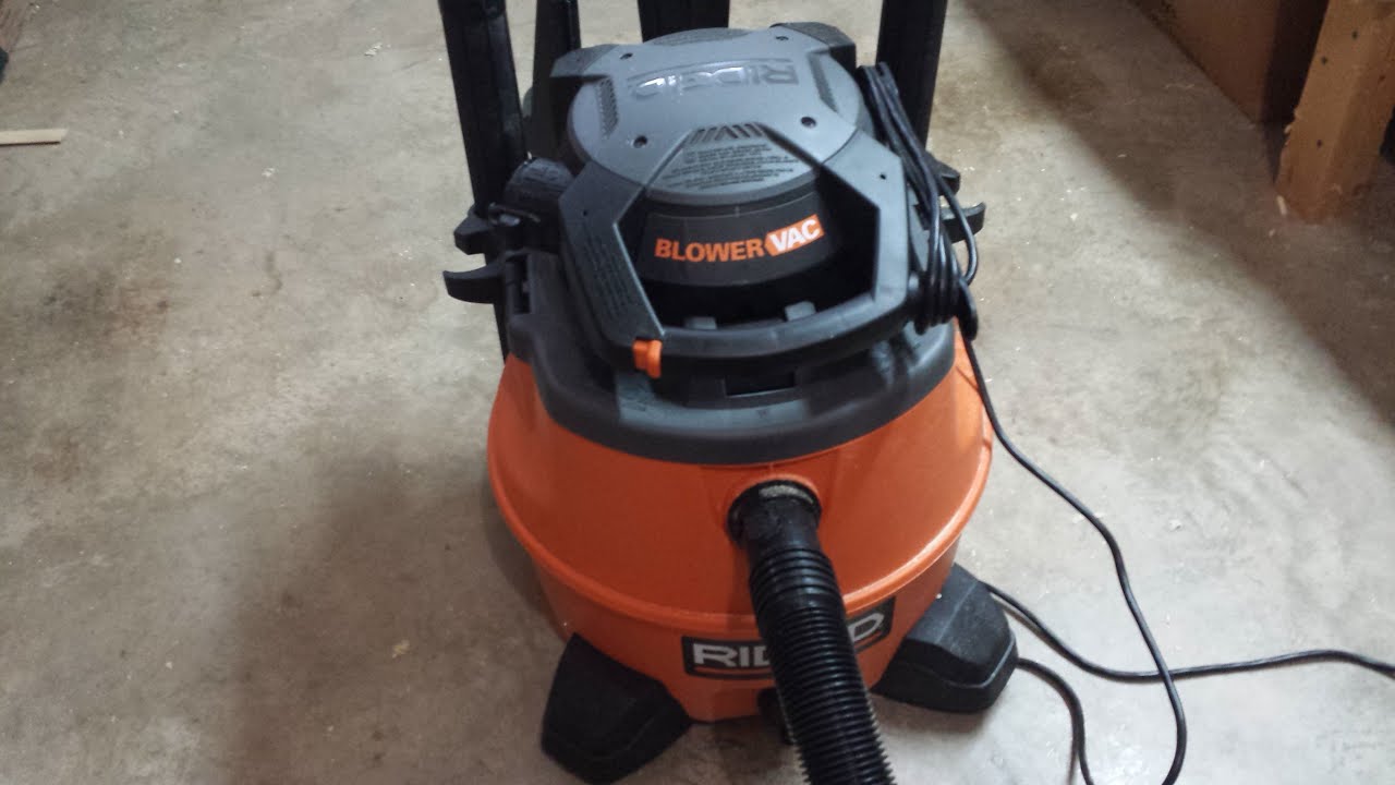 Обзор пылесоса Ridgid Shop Vac объемом 14 галлонов