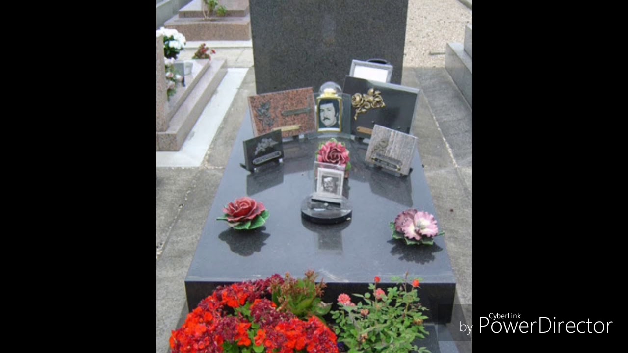 TOMBE DE JACQUES MESRINE AU CIMETIÈRE NORD DE CLICHY LA GARENNE