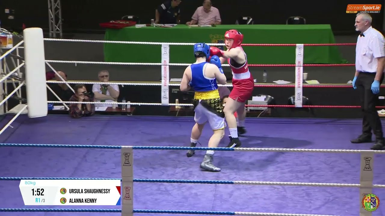 2024 National Senior Cadet Championship: 80kg U. Shaughnessy (Ballinrobe) v A. Kenny (Clonmel)