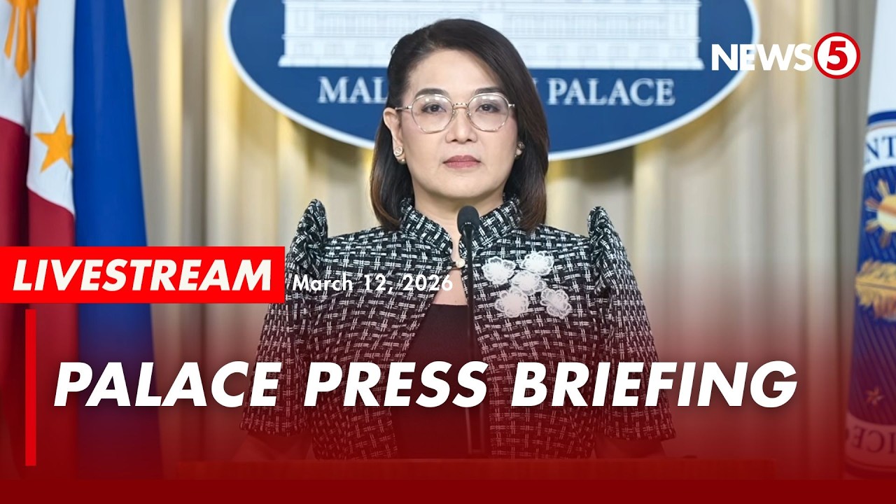 LIVE | Palace Press Officer Usec. Claire Castro holds press briefing