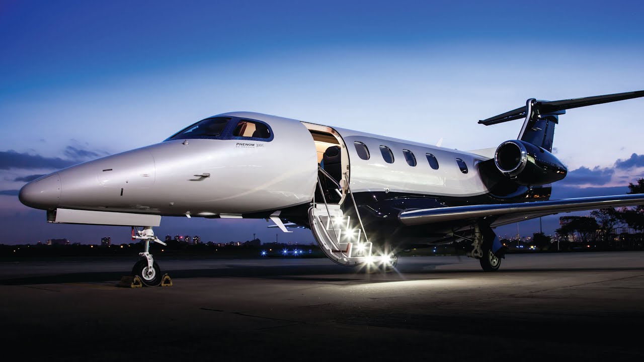 New Phenom 300E | fastest and longest-ranged single-pilot business jet