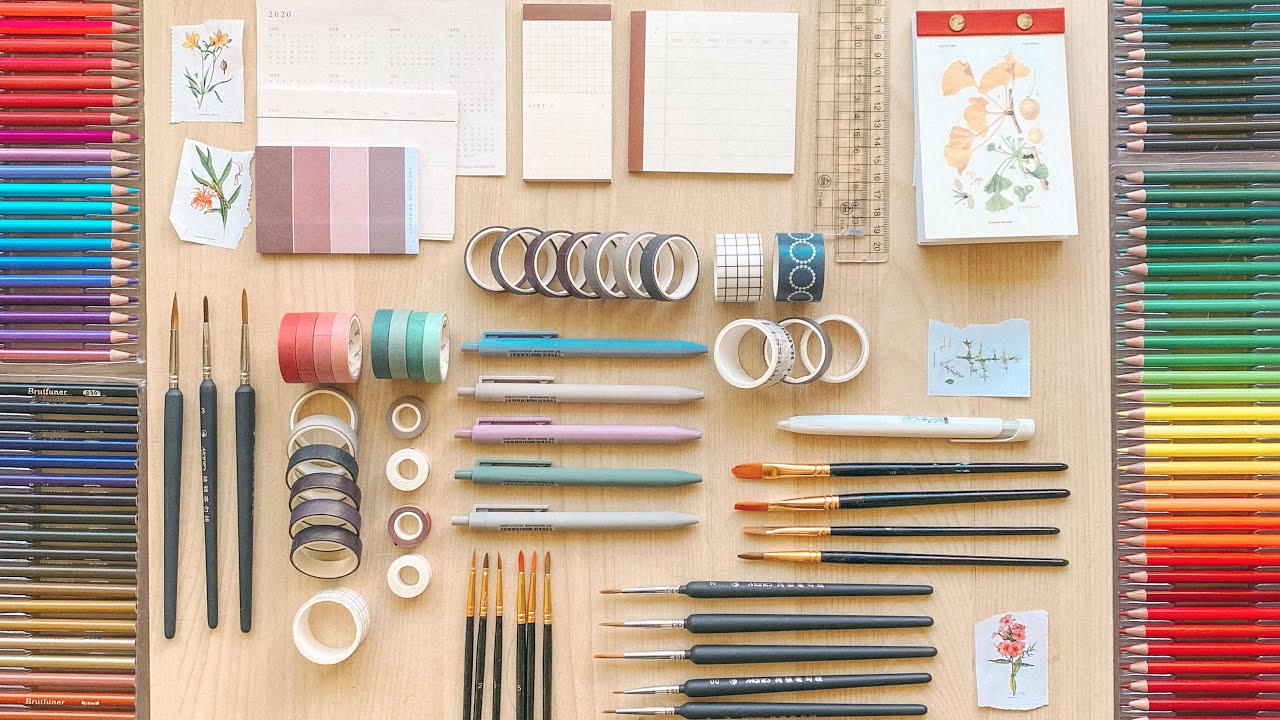 ⭐ HUGE Stationery Haul! ✏️ unboxing + sketching