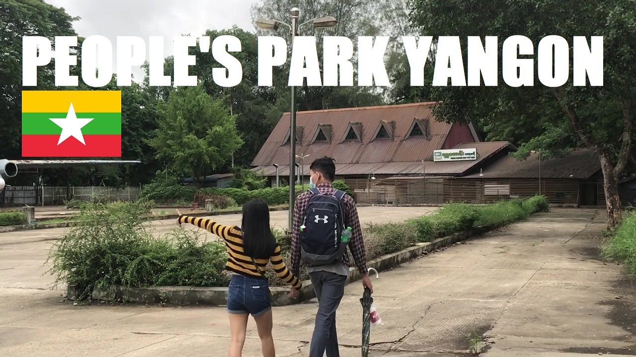 PEOPLE'S PARK YANGON / BOAT RIDE / WALKING AROUND 🇲🇲
