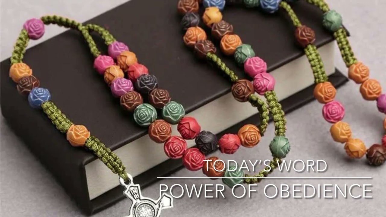 Reflection on Luke 11:25-27 on the theme : Power of Obedience &ldquo;