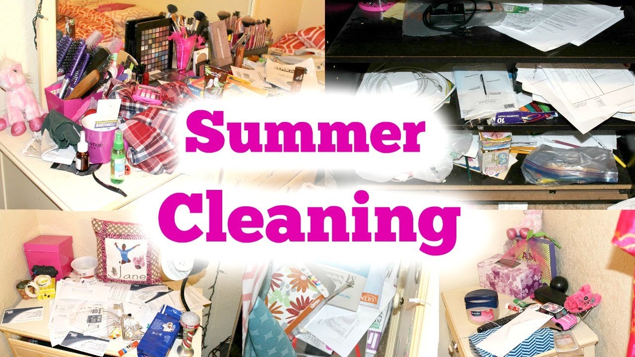 Cleaning My Room for Summer