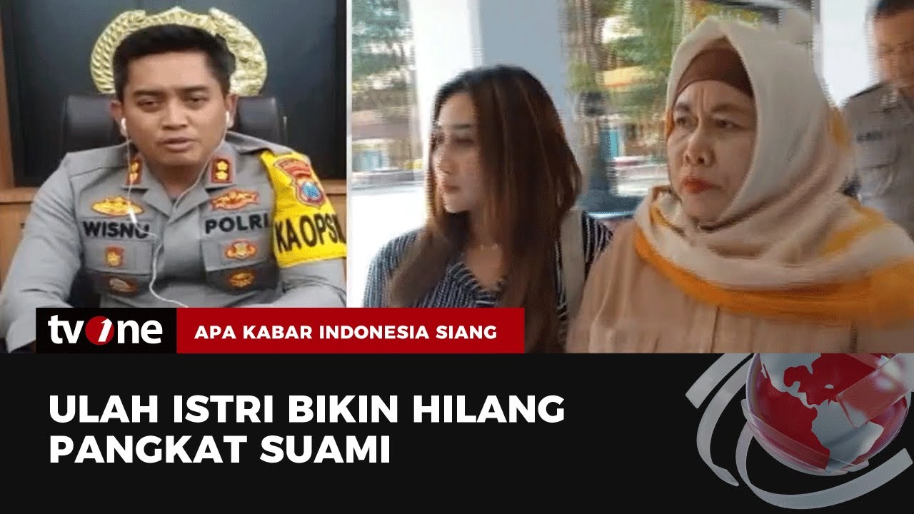 Jabatan Bripka Nuril Dicopot Buntut Video Istri Bentak Siswi Magang | AKIS tvOne