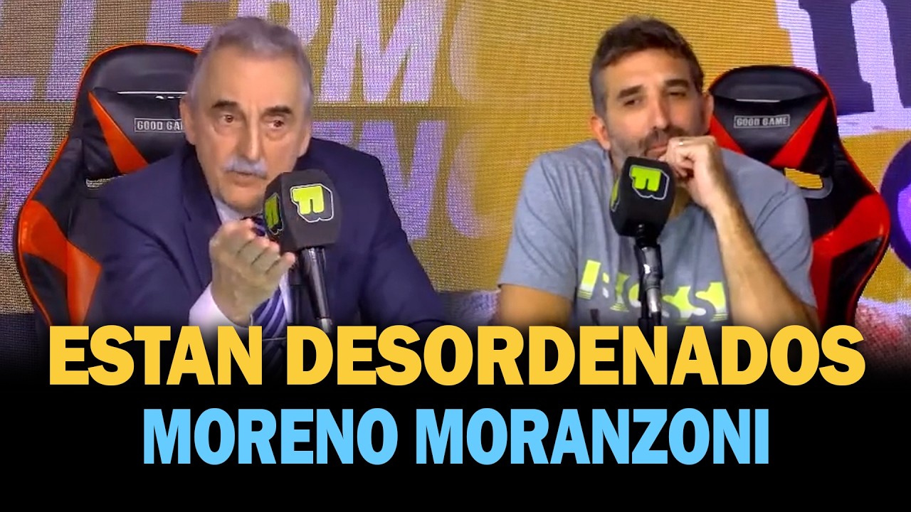 Guillermo Moreno con Diego Moranzoni en 