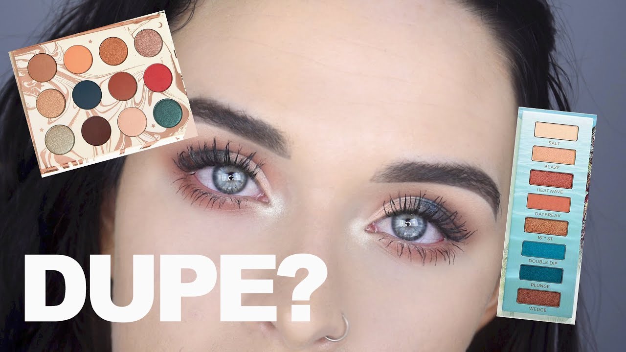 ColourPop Dream St VS Urban Decay Beached Palette | DUPE?!