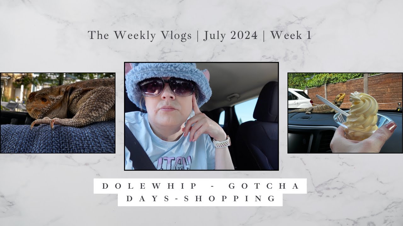 Weekly Vlogs - 2024 -July Week 1: Home Adventures & Dragon Time with Hercules! 🐉🏡