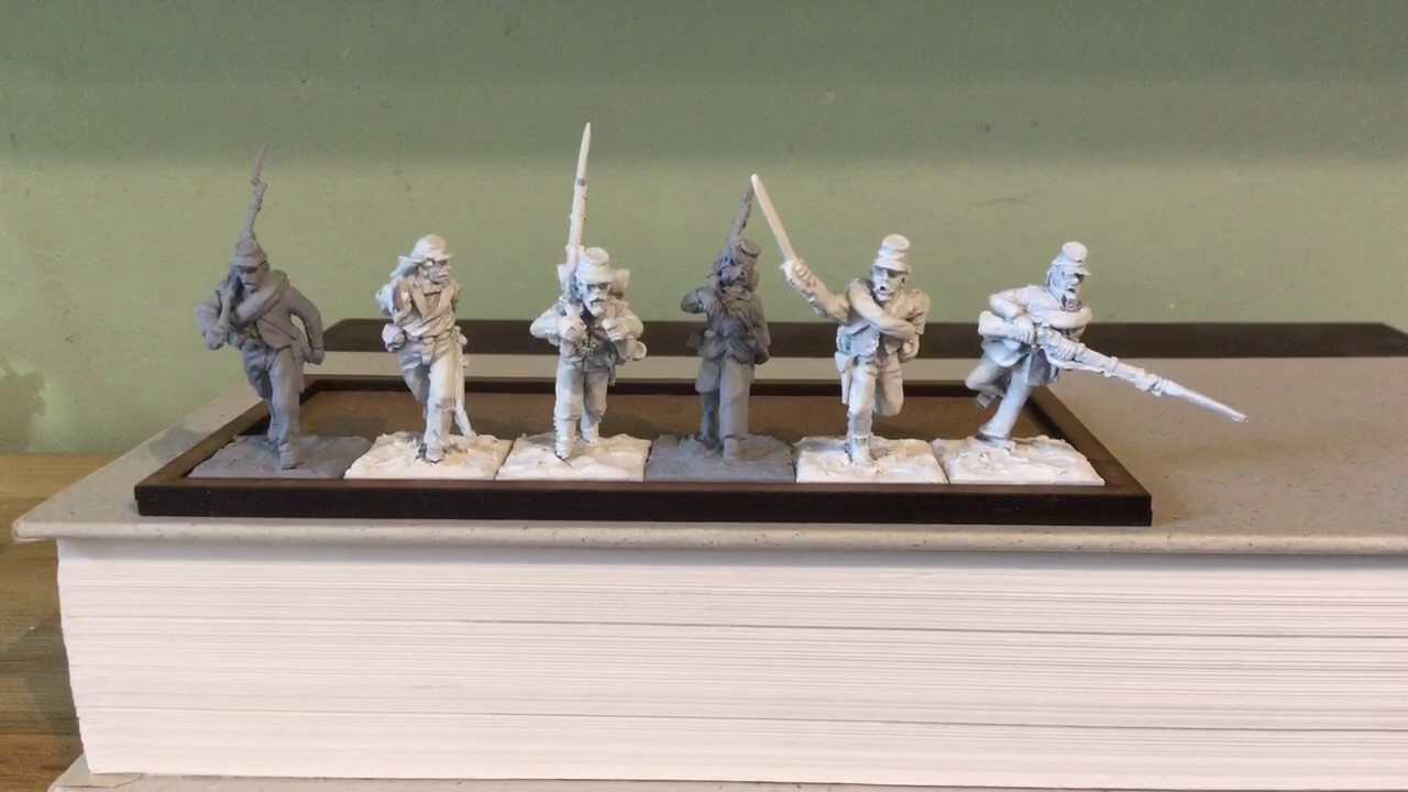 ACW 25/28mm miniatures comparison