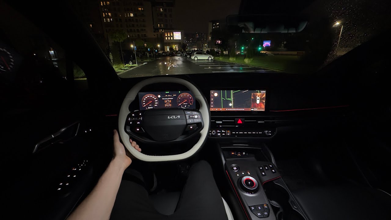 Driving New Kia SPORTAGE 2026 at Night - No Comment!
