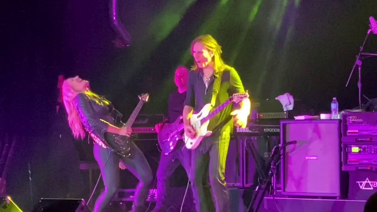 Steve Vai and Nita Strauss Jam at the NAMM 2020 Ibanez Party