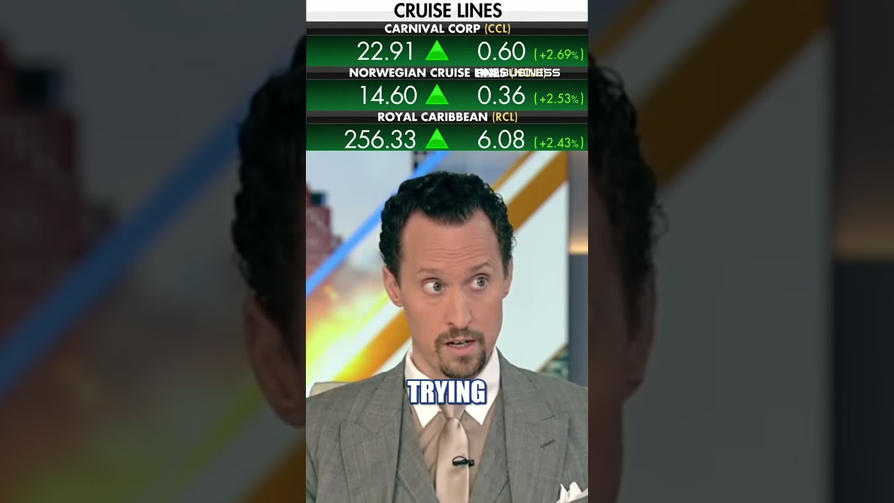 Cruise lines RALLY as oil prices FALL #shorts