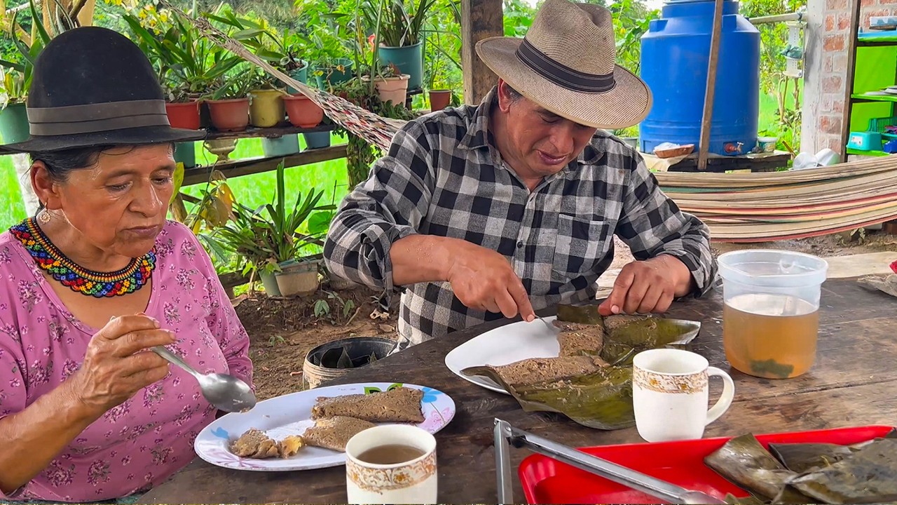 Tamales de GUINEO junto a Doña Delfina | Don Valentin