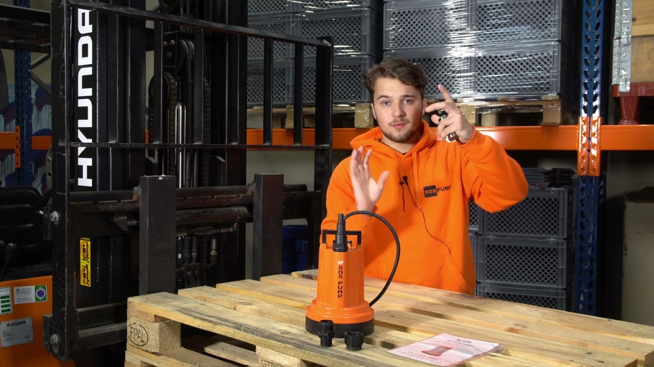 Sos Pump Vlakzuigende Dompelpomp