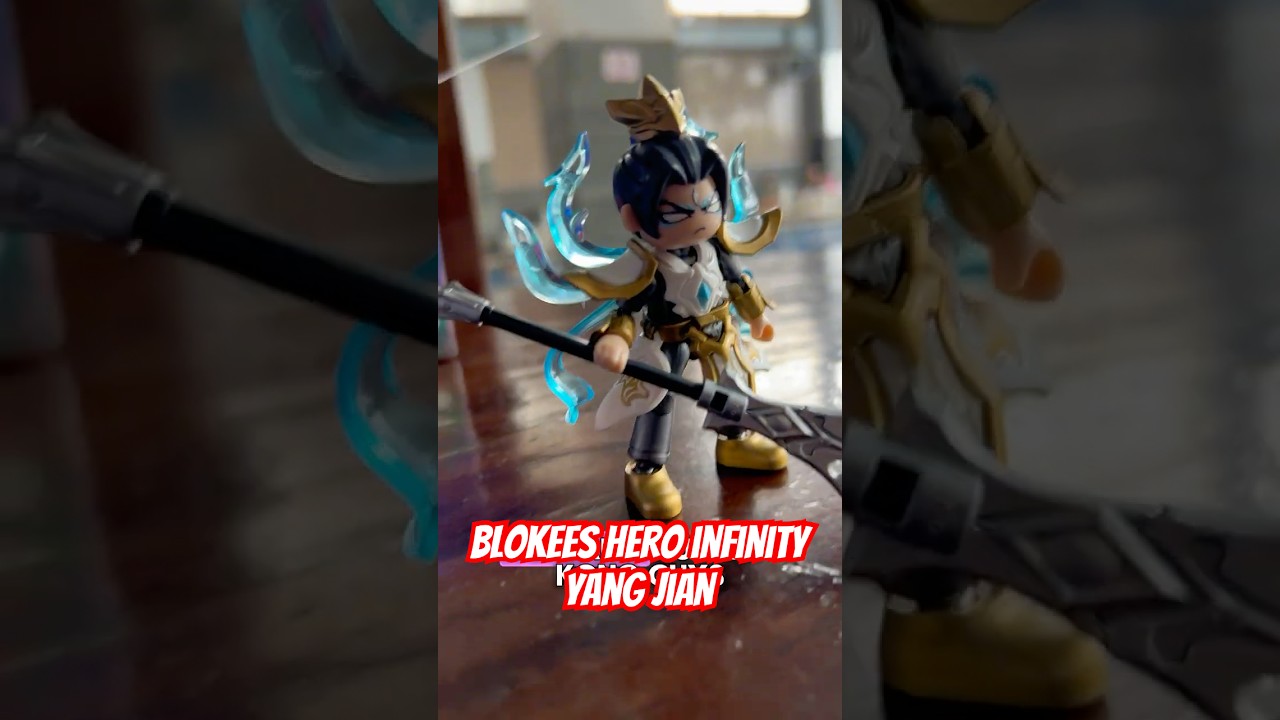 Unboxing blokees hero infinity 04 Yang jian erlang #blokees #blindbox #heroinfinity #actionfigure