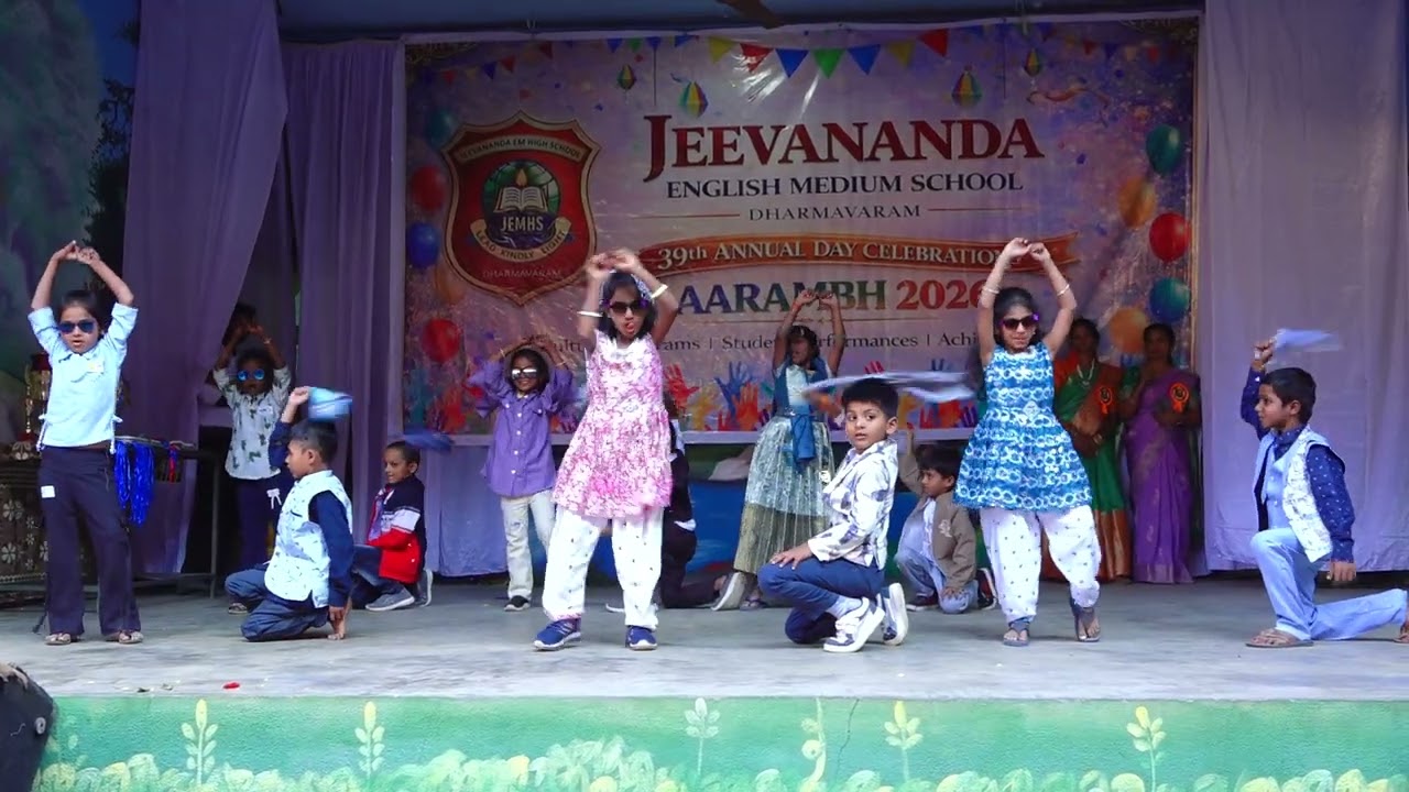 JINTHAKA JINTHAKA JEEVANANDA EM SCHOOL DHARMAVARAM