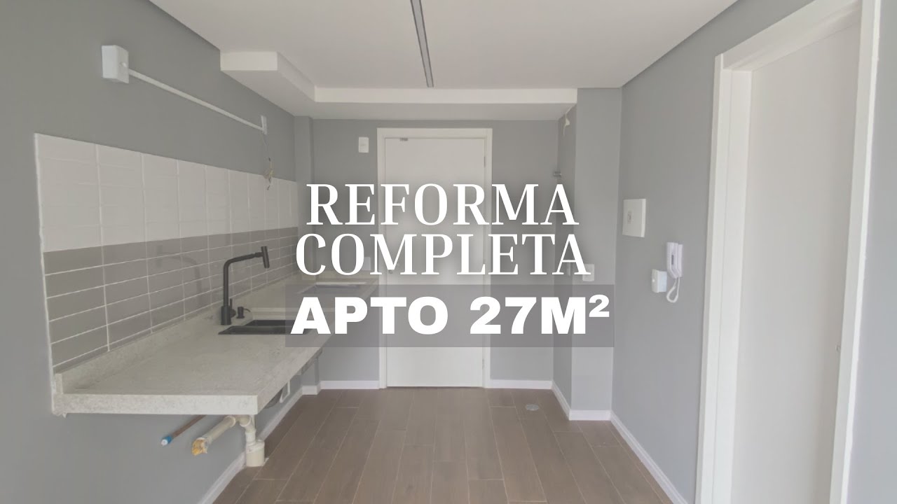 REFORMA APTO  27M² | PLANO & PLANO