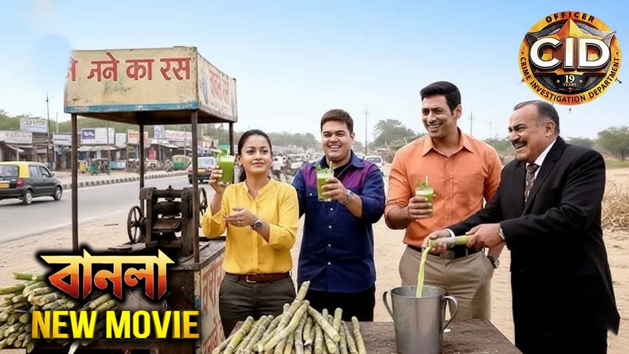 অপরাধীকে তাড়া করার সময় তৃষ্ণার্ত বোধ করার পর, এসিপি সিআইডি দলকে আখের রস পান করান | New Movie CID