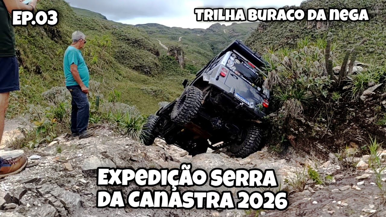 Expedição Serra da Canastra 2026 EP. 03 Trilha Buraco da Nega e Rio Quilombo 