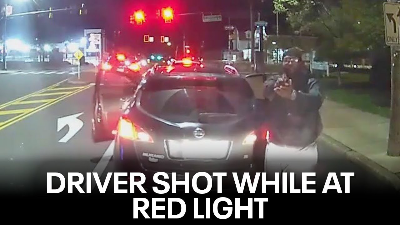 Driver shot after passenger in another car opens fire while stopped at red light in Philly