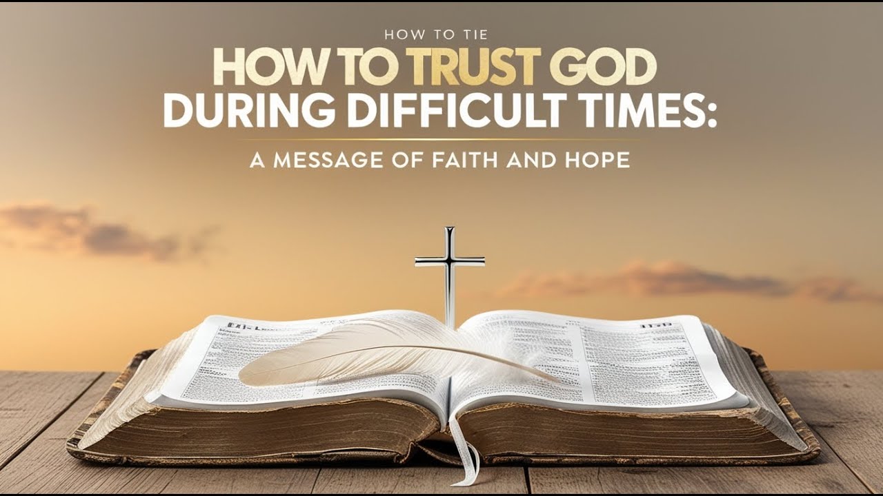 How to Trust God in Difficult Times: A Message of Faith and Hope