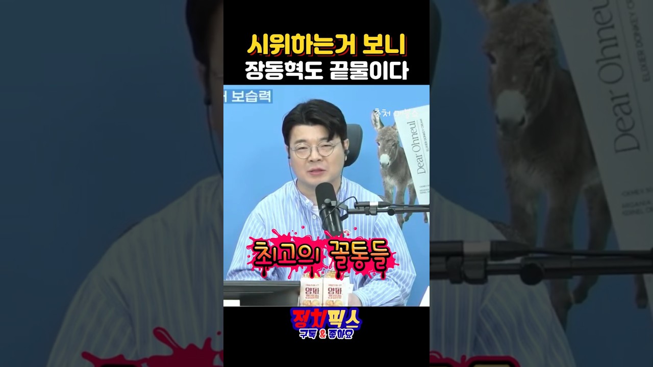 시위하는거 보니 장동혁도 끝물이다 #장동혁 #국민의힘 #국민의힘당대표 #최욱 #한두자니 #이정주 #집회 #전한길 #강용석 #고성국 #매불쇼