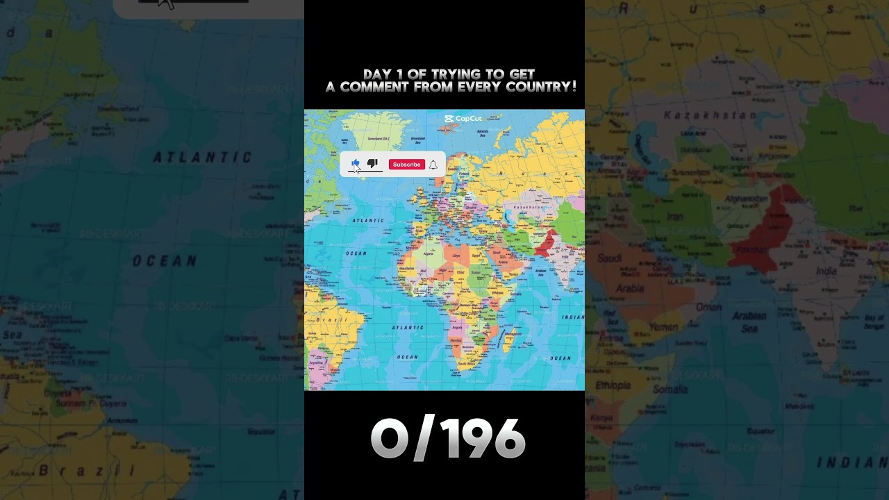 Comment your country!! #geography #map #comment  #countrys