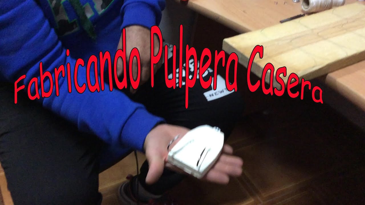 Pescar Pulpo, como hacer o fabricar una  pulpera casera. Sencillo