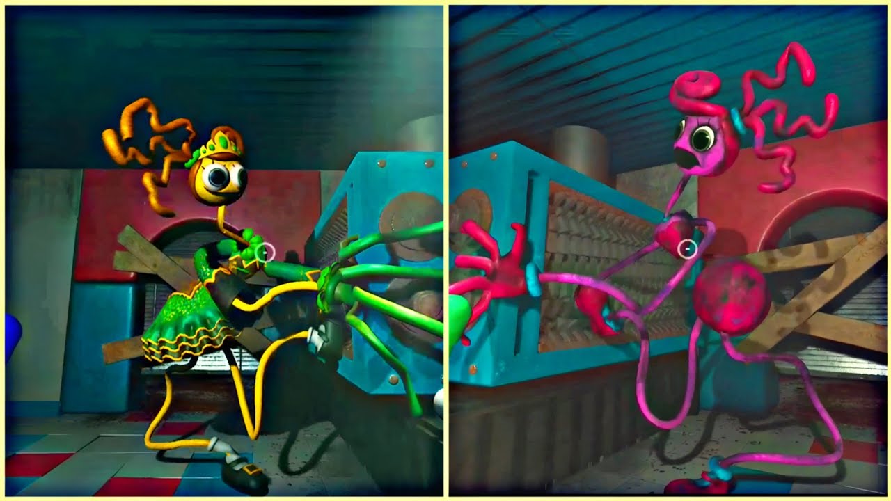 Mommy Long legs (Lady Luck) VS Mommy Long Legs Chase - Poppy Playtime Chapter 2