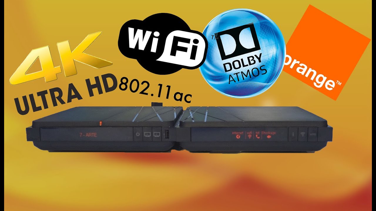 Nouvelle Livebox d'Orange : 4K, Wi-Fi AC et Dolby Atmos