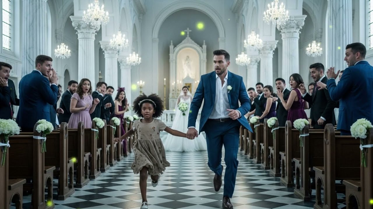 Billionaire is shocked when a poor Little girl pulls him away from his wedding…