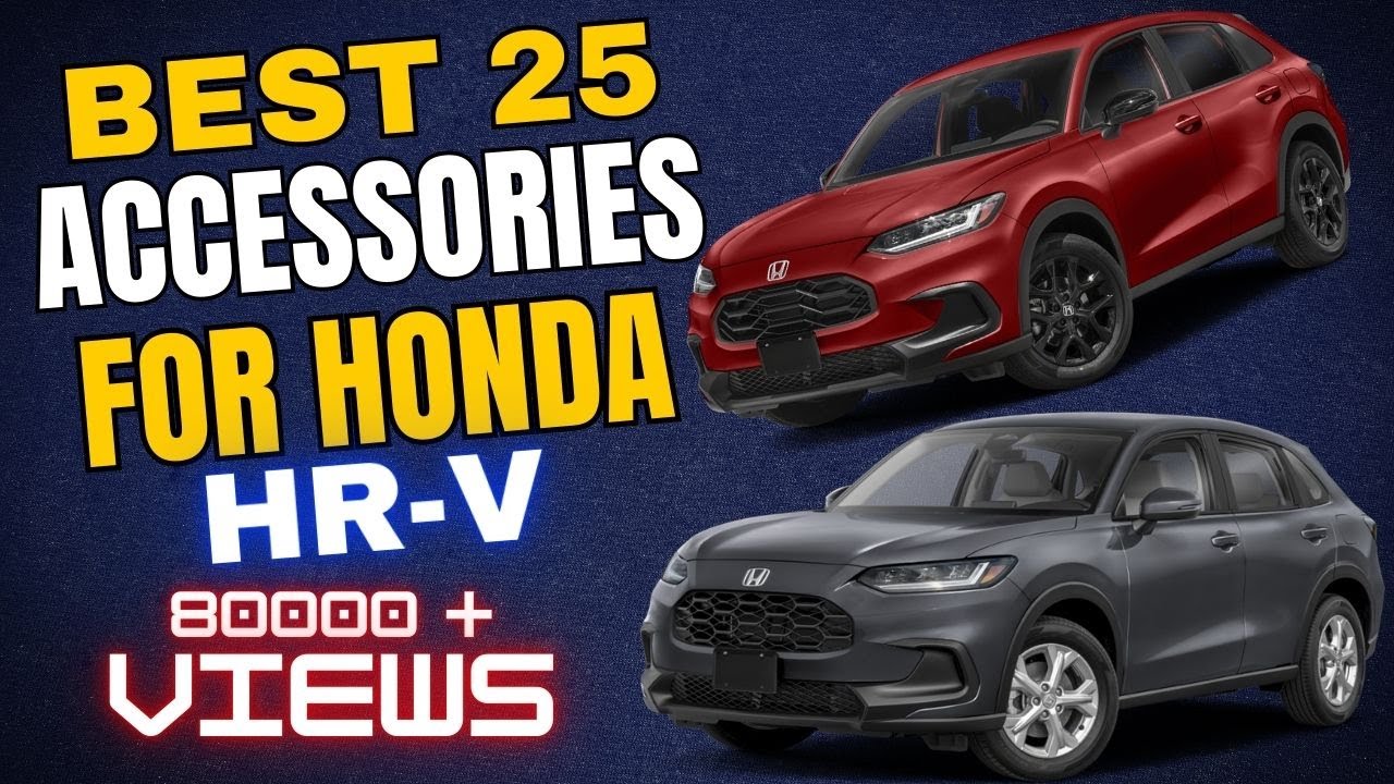 Best 25 Accessories MODS You Can Install In Your Honda HRV Exterior Interior Chrome Mats & Many More