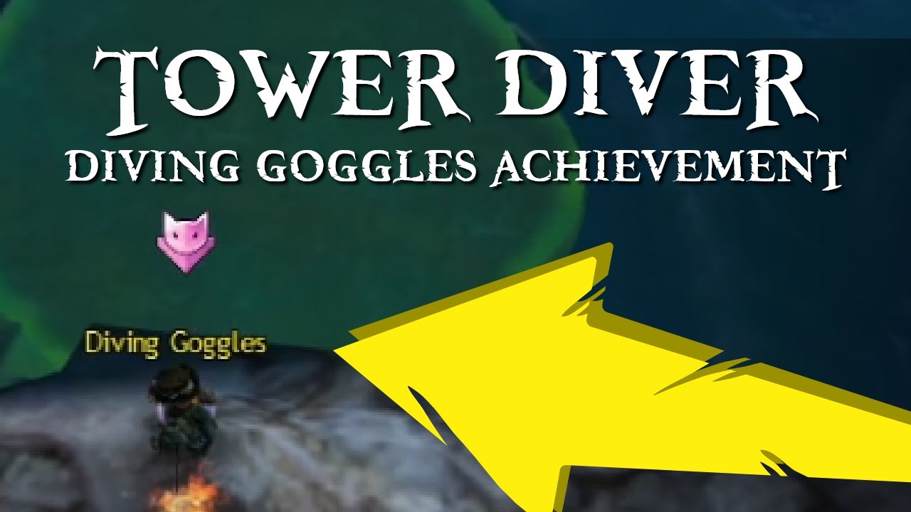 Tower Diver - Diving Goggles Achievement - Dragon's End - Guild Wars 2: End of Dragons