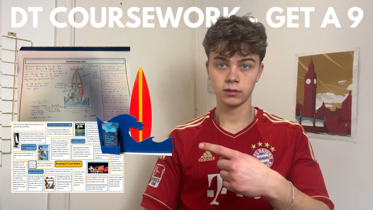 How I Got a 9 in My GCSE DT Coursework (With Examples!)
