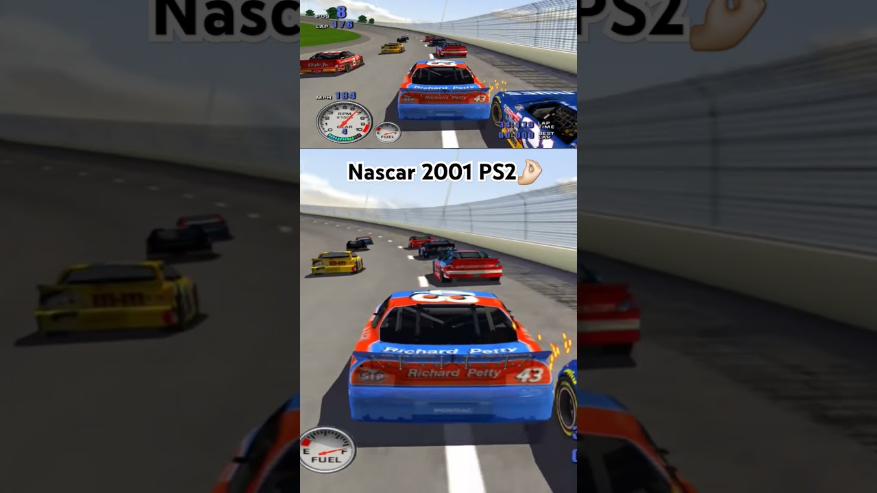 NASCAR 2001 PS2/PS1 #automobile #nascar #nascarracinggames #nascar2001 #nascarps2 #nascargameplay