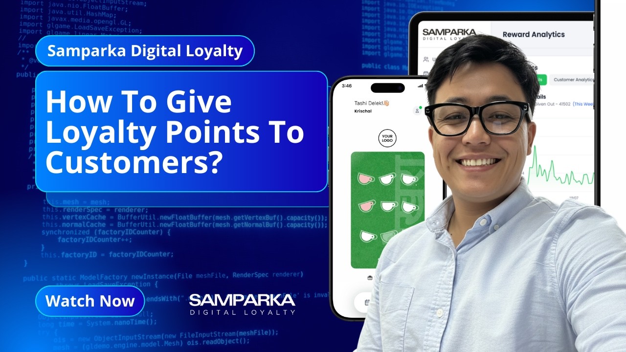 How to give loyalty points to customers?