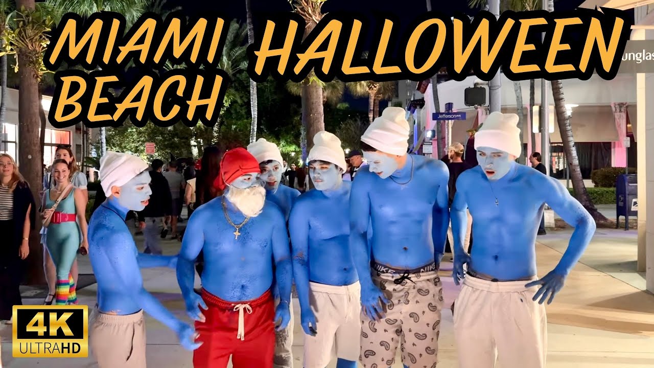 🎃 Miami Halloween 2025 on Lincoln Road | Crazy Costumes, Fun Night & Street Party Vibes