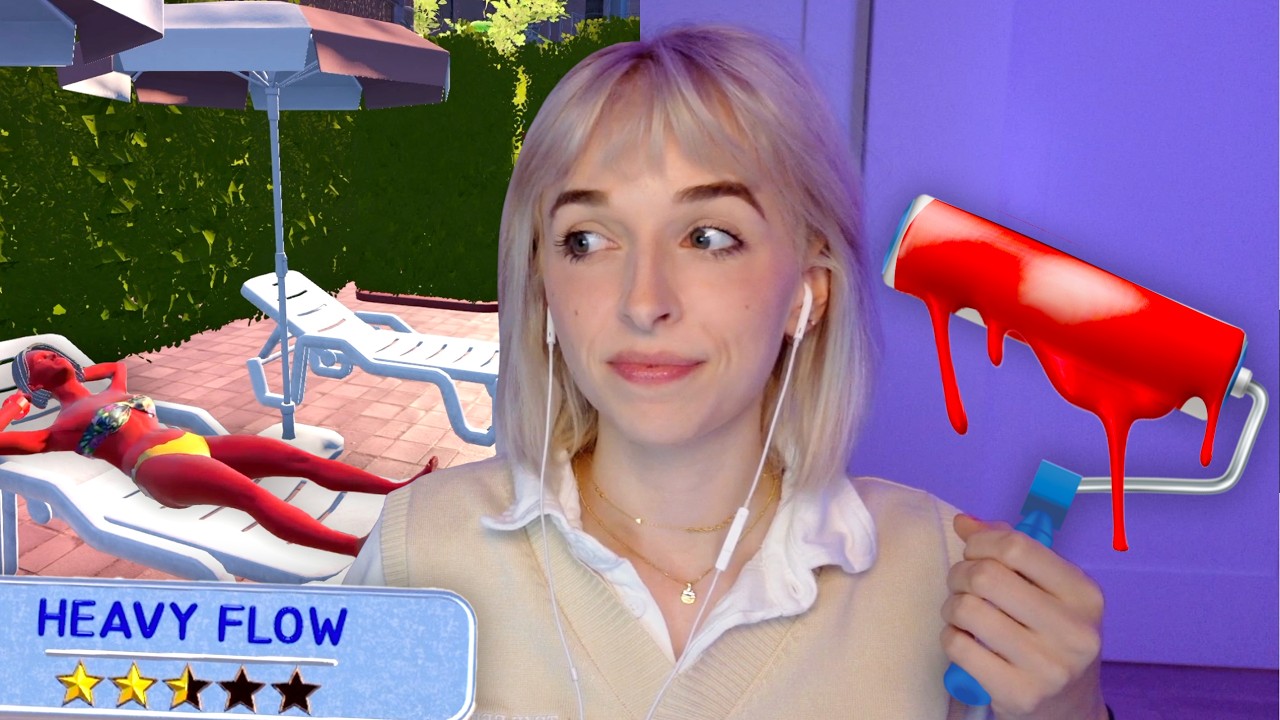 i painted everything/everyone in my waterpark! (ep 3)