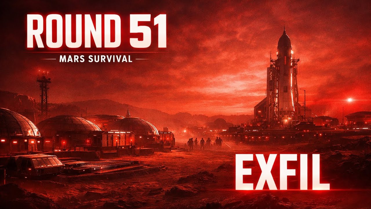 Call of Duty: Black Ops 7 Mars Survival Round 51 Exfil Gameplay 4K60